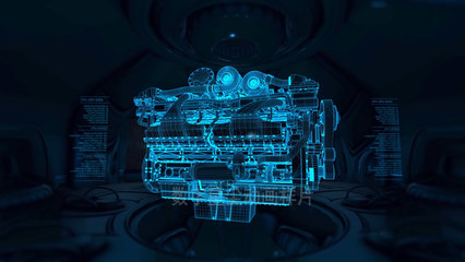 融合创新 发动机三维动画在计算机网络工程中的应用案例探析